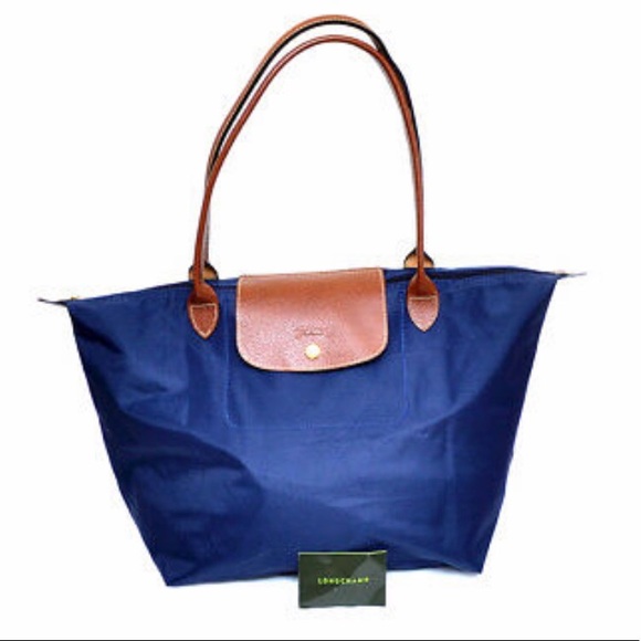 Longchamp Handbags - EUC Longchamp Le Pliage Shopping Modele Depose